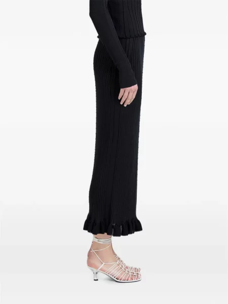 Fustă Proenza Schouler tricotate negru
