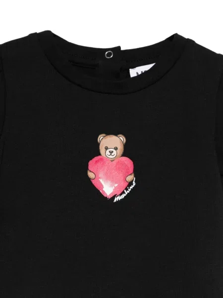 Koszulka dziecięca Moschino czarna