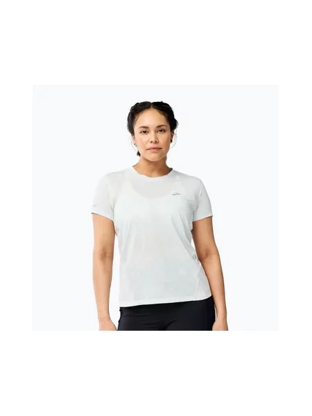 Футболка для бігу Brooks Sprint Free uncharted print/bit of blue синя