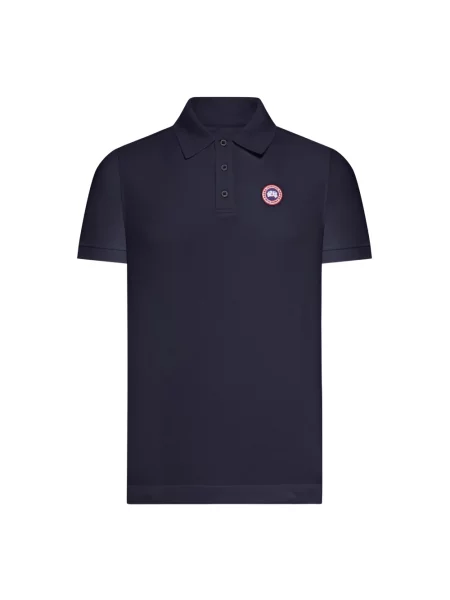 Koszulka polo Canada Goose niebieska