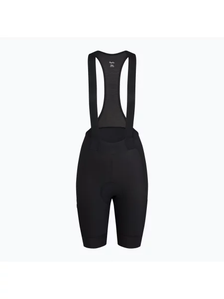 Pantaloni scurți de ciclism pentru femei Rapha Brevet Element Cargo Bib Shorts black/white alb