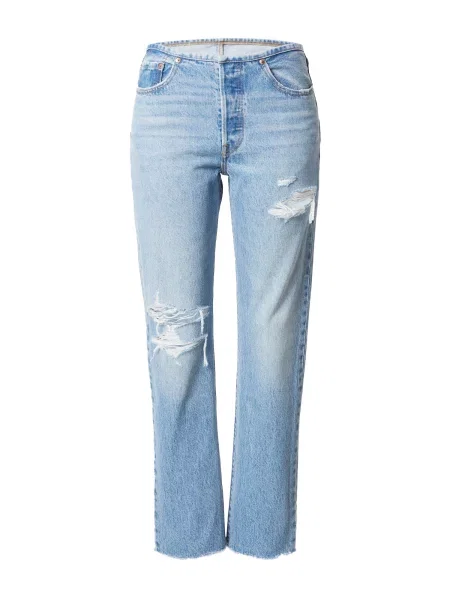 Levi's Blugi MINI WAIST | Straight fit albastru