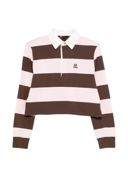 Cropp top Maje cu dungi maro