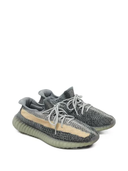 Sneakerși Adidas Yeezy tricotate gri