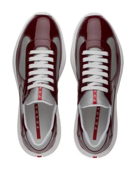 Sneakerși Prada roșu
