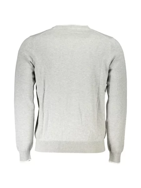 Pulover North Sails cu decolteu rotund gri