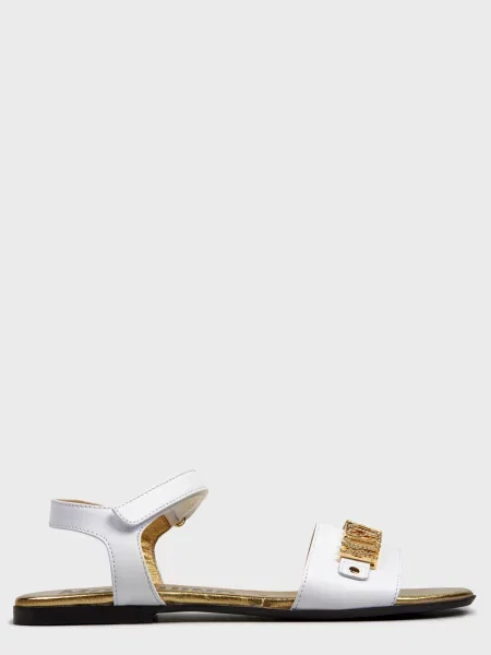 Босоножки Moschino белые