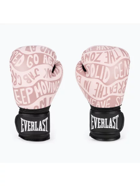 Rękawice bokserskie Everlast Spark różowo-złote PNK/GLD różowe