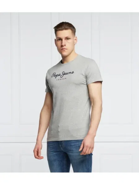 Pepe Jeans London Tricou eggo | gri