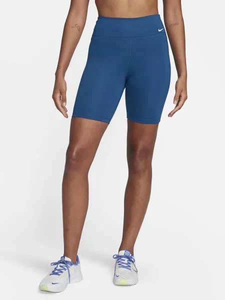 NIKE Велосипедки Поліестер/спандекс синій