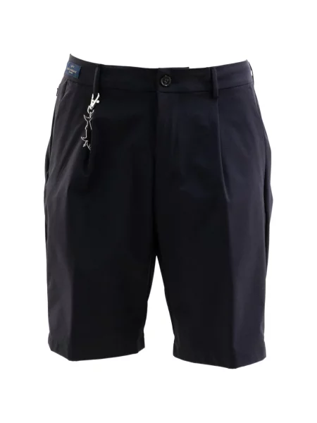 Pantaloni scurți Paul & Shark plisate scurte albastru