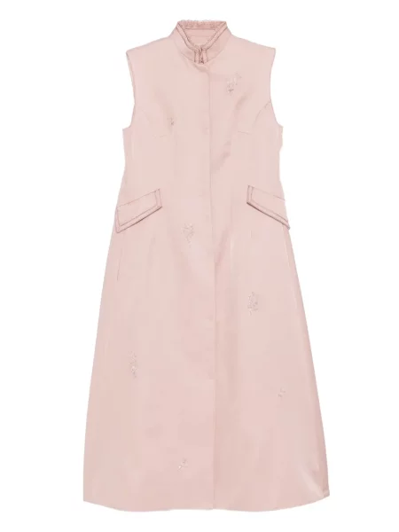 Vestă Shiatzy Chen cu broderie roz