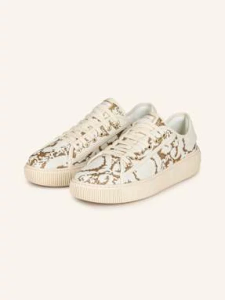 Versace Sneakersy beige beżowe