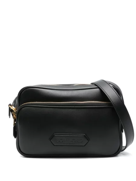 Geantă crossbody Tom Ford din piele negru