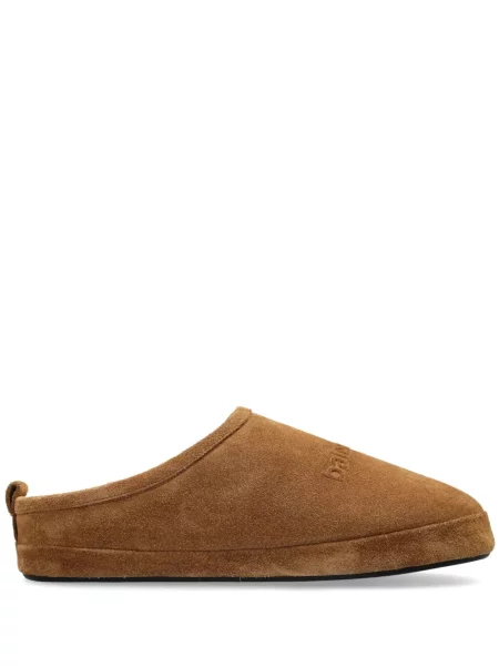 Papuci de casă Balenciaga maro