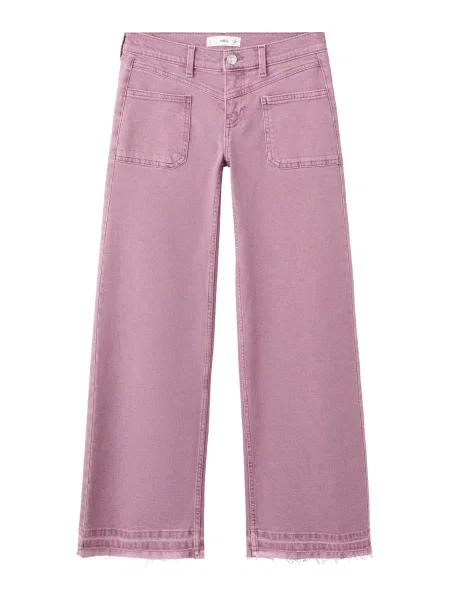 MANGO TEEN Džínsy SABRINA' ružová