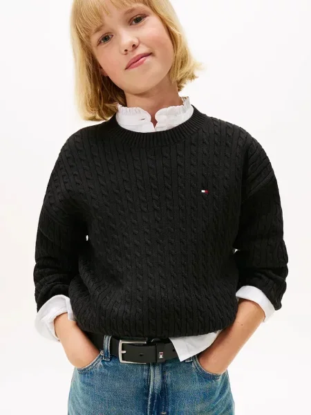 Tommy Hilfiger Dječji pulover crna