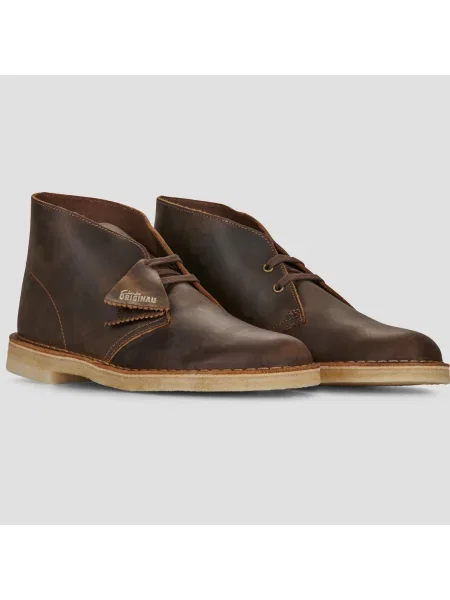 Pantofi Clarks Originals maro