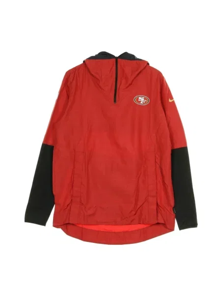 Lekka kurtka Nike z logo czerwona