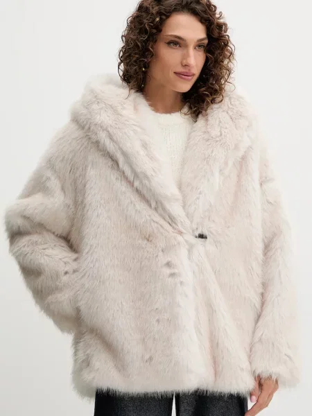 Twinset płaszcz beżowy