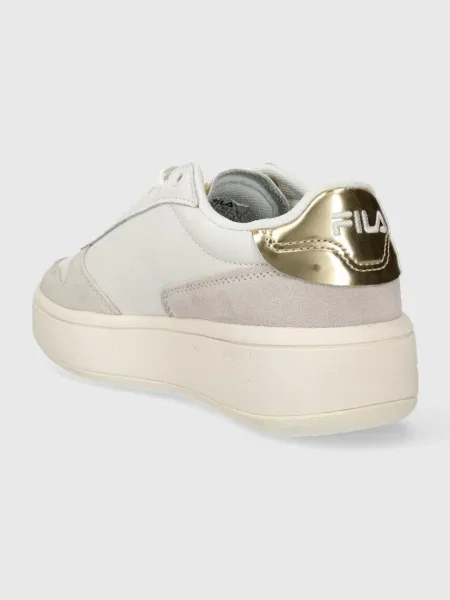 Kožené sneakers boty Fila PREMIUM bílá