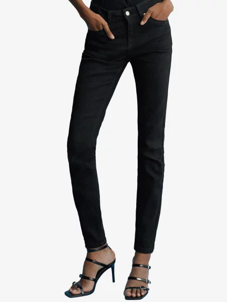 Next Jeans denim negru