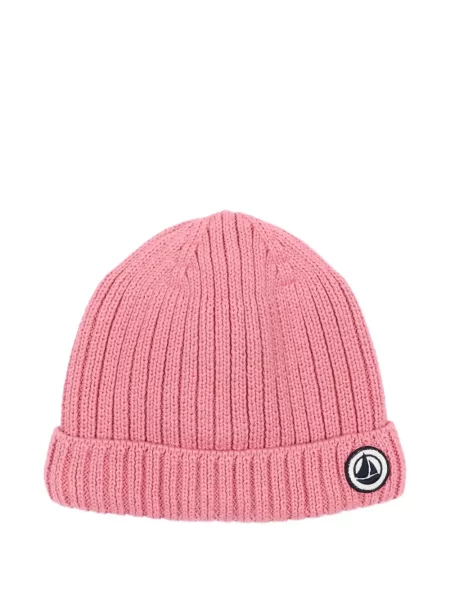 Czapka dziecięca Petit Bateau różowa