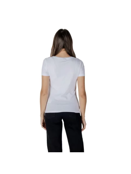 T-shirt Emporio Armani Train Logo Series W Tee Ss Rn White XS biała