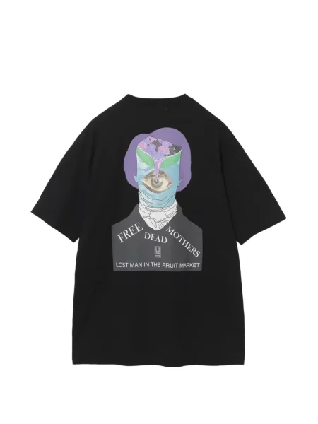 Grafički majica Undercover s printom crna