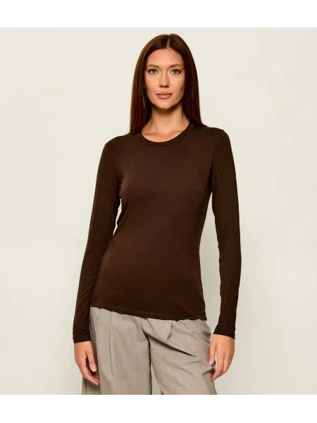Weekend MaxMara Bluză Wkdmultie maro