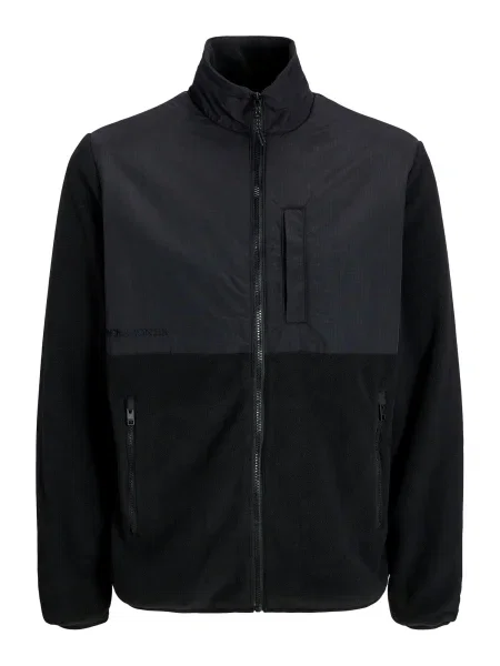 JACK & JONES Jopa iz flisa JWHMARVIN' črna