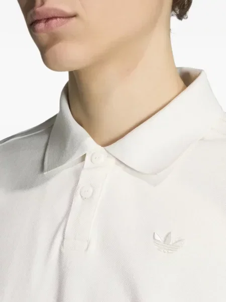 Tricou Adidas cu broderie cu dungi alergare negru