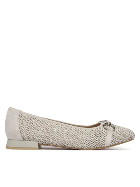 Baleríny Caprice sivá