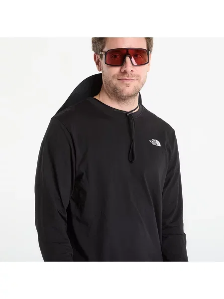 The North Face Tričko S Dlouhým Rukávem Evolution Simple Dome černá