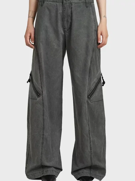 Штани карго G-star Raw чорні