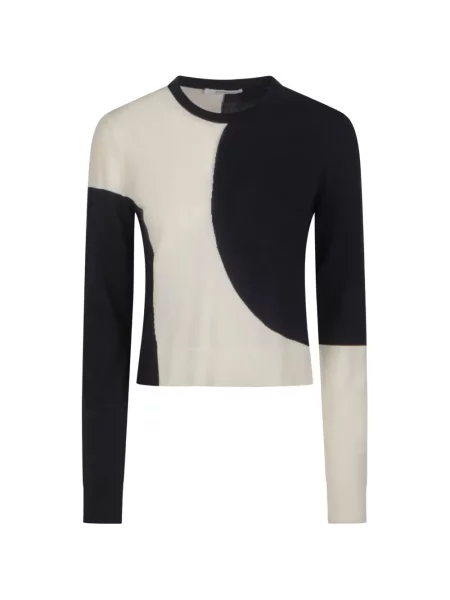 Lung pulover Max Mara alb