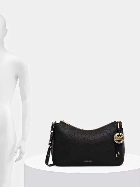 Кожаная сумка Michael Michael Kors черная
