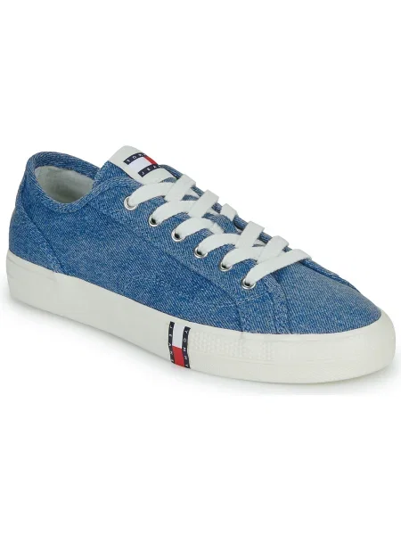 Sneakerși Tommy Jeans albastru