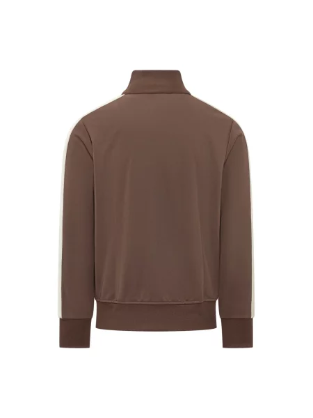 Bluza Palm Angels klasyczna z logo brązowa