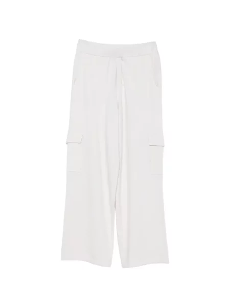 Pantaloni cargo Ftc alb
