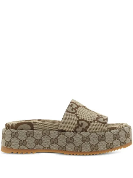 Pantofle Gucci na platformě