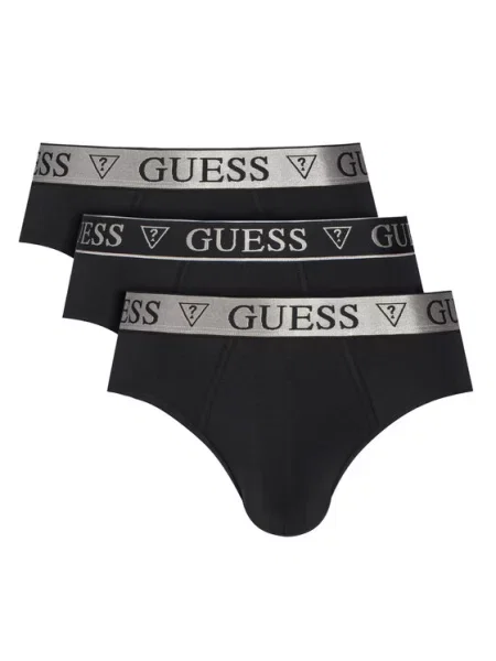 GUESS Bokserice crna bijela