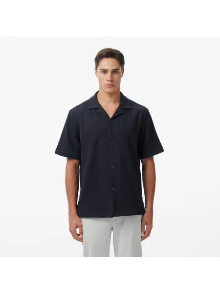 Lacoste сорочка чоловіча Relaxed Fit сіра