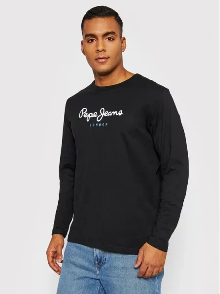 Pepe Jeans Marškinėliai EGGO turkio balta juoda