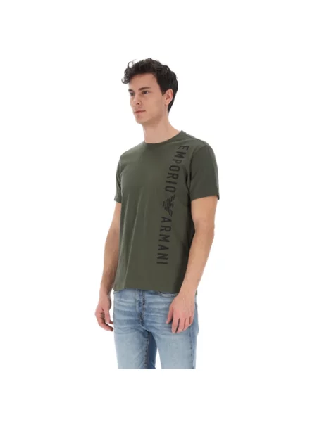 Koszulka Emporio Armani zielona