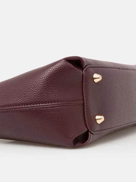 Кожаная сумка хобо Steve Madden
