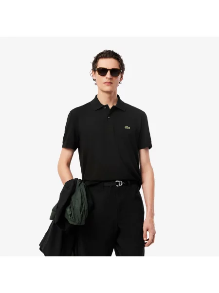 Lacoste поло чоловіче Classic Fit чорне
