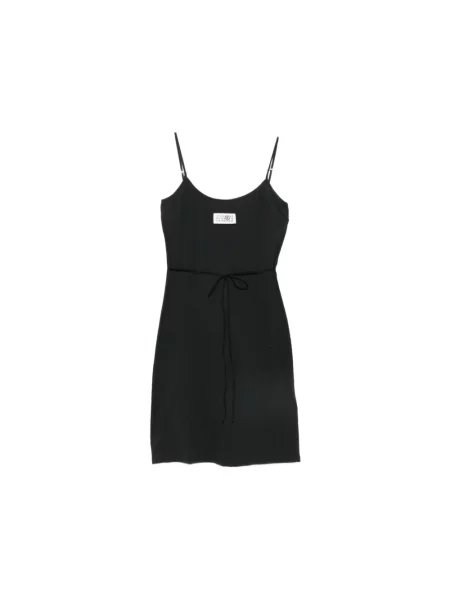 Sukienka mini Mm6 Maison Margiela czarna