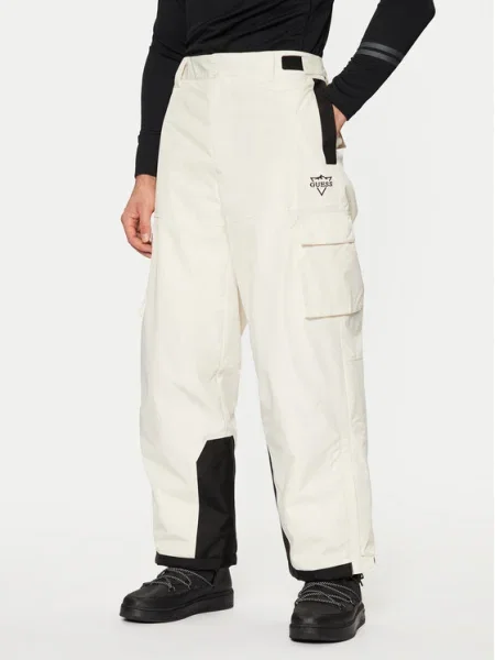Guess Pantaloni de schi Écru bej