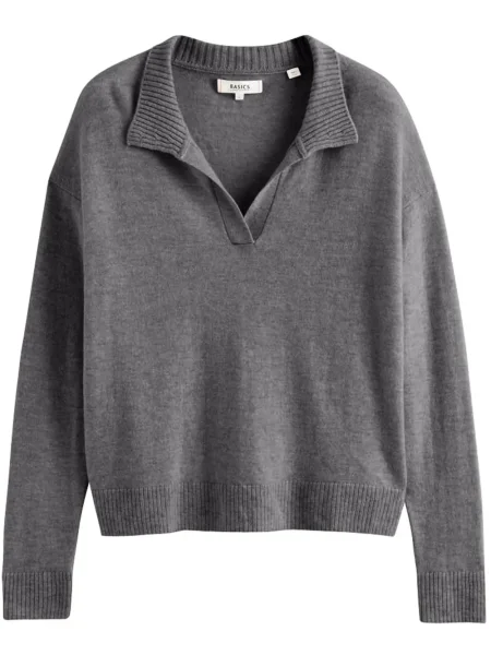 Pulover Chinti & Parker tricotate gri